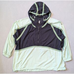 FP Movement Like The Wind Colorblock Jacket Green Size M